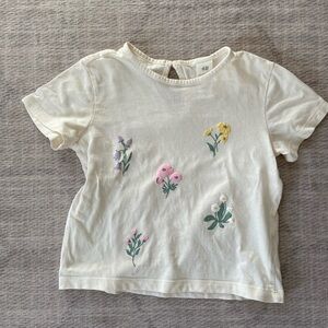 H&M cotton tee - H&M toddler girl t-shirt